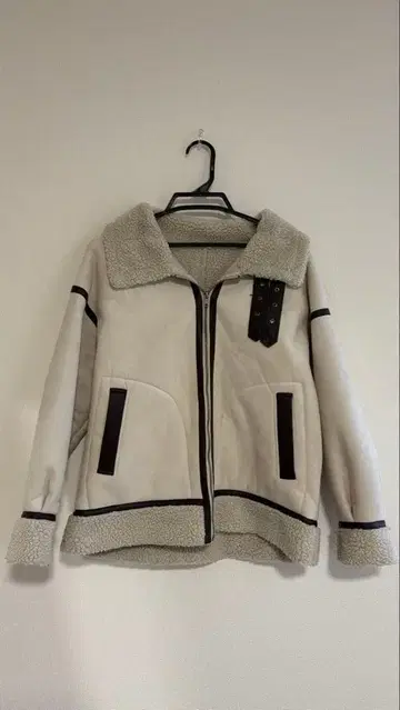 cepo 보아 자켓 아이보리