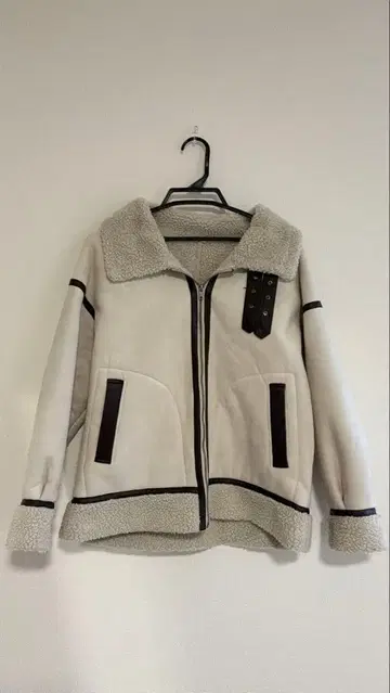 cepo 보아 자켓 아이보리