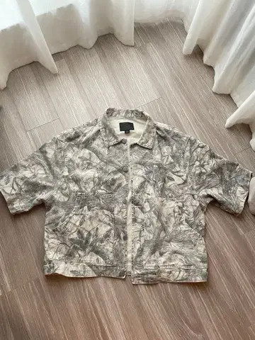 리얼트리 반팔 셔츠 자켓 남성용 스트릿 ZARA