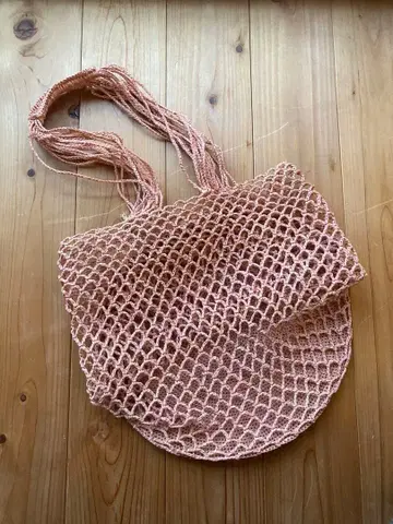 MADE IN MADA 메이드인마타 바스켓백 라피아 핑크