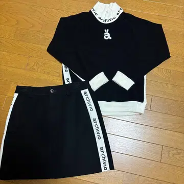 archivio 스웨터와 스커트 세트 40