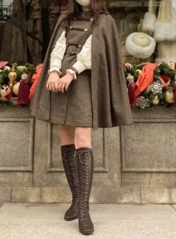 나폴레옹 망토풍 코트