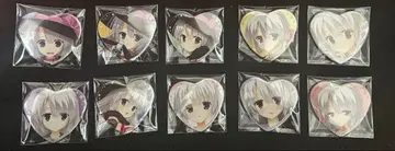 사노바위치 네네만 트레이딩 하트 캔뱃지 전 10종 세트