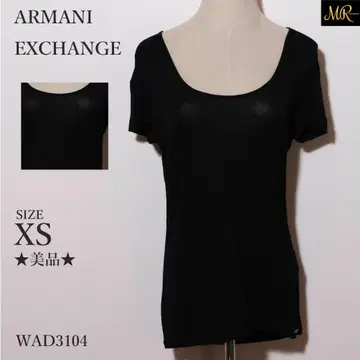 새상품급 ARMANI EXCHANGE 상의 티셔츠 반팔 무지 비침