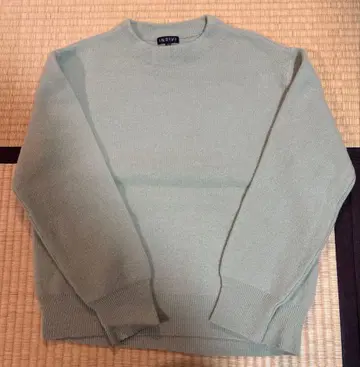 [ 새상품급 ] INDIVI 니트 그린 M