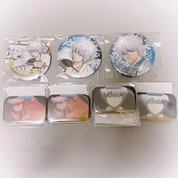 은혼 긴토키 원작 컬렉션 캔뱃지 엘리자베스로부터의 도전장 스퀘어 캔뱃지