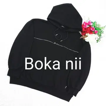 [ 새상품급 ] Boka nii 후드티 블랙 박스 실루엣