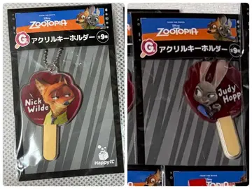 Happy 복권 주토피아 키링 닉 주디