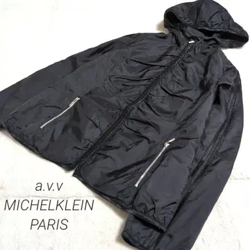 a.v.v MICHELKLEIN PARIS 나일론 점퍼 블랙