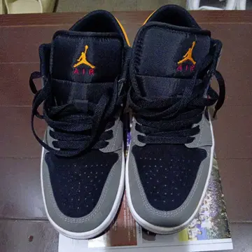 Jordan 스니커즈 네이비/오렌지