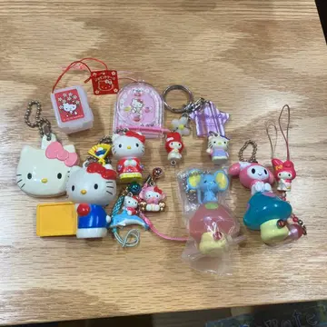 헬로키티*마이멜로디 키링 외