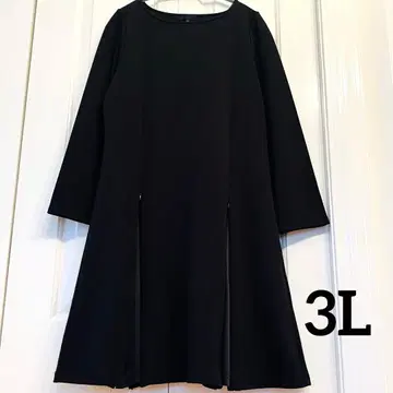 PennaFelice 포멀 원피스 블랙 3L 블랙 원피스