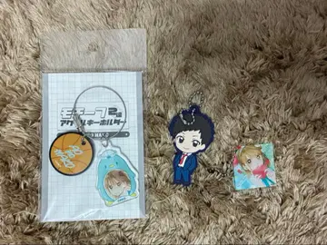 푸른상자 아크릴 키링 모티브 2연 사슴노 치나츠 이노마타 타이키