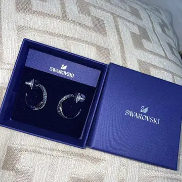 Swarovski 후프 귀걸이