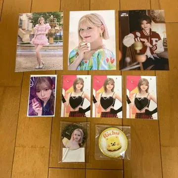 NiziU 리쿠 굿즈 묶음 판매 9종 세트