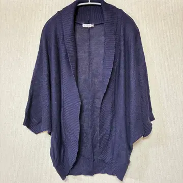 [ eur3 ] 13호 빅 사이즈 네이비 니트 가디건 긴팔