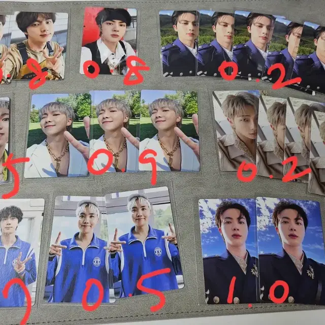 bts 방탄 포토북 포카