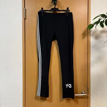 Y-3 블랙 저리 레깅스 팬츠