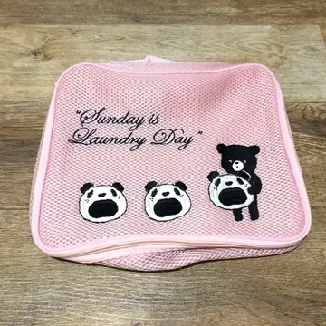 프랑슈리페 오츠카레 팬더 곰 런드리 넷 여행용 분류 포장