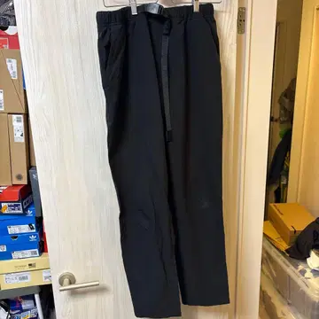 그라미치 블랙 팬츠 엘라스틱 허리 밴딩