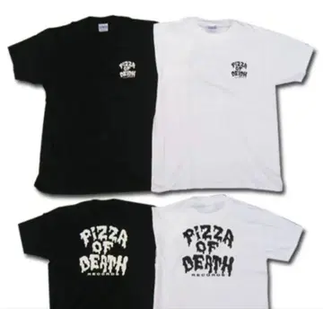 새상품!! PIZZA OF DEATH T셔츠 블랙 컬러 L 사이즈