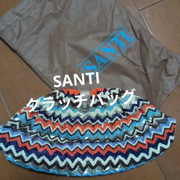SANTI 비즈 클러치백 멀티 아쉬페 프랑스 스팽글