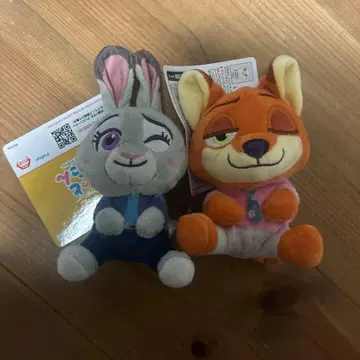 주토피아2 코텟토 펫탄 마스코트 주디 모듬 주디&닉