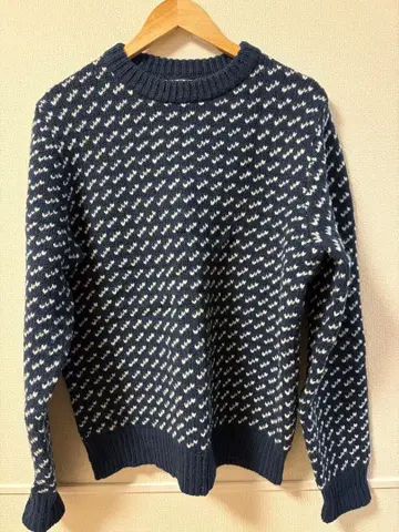 L.L.Bean 램스울 크루넥 스웨터 L-REG