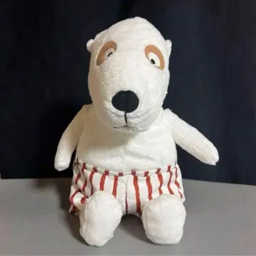 이케아 소프트 봉제 인형 화이트 강아지 단종 IKEA