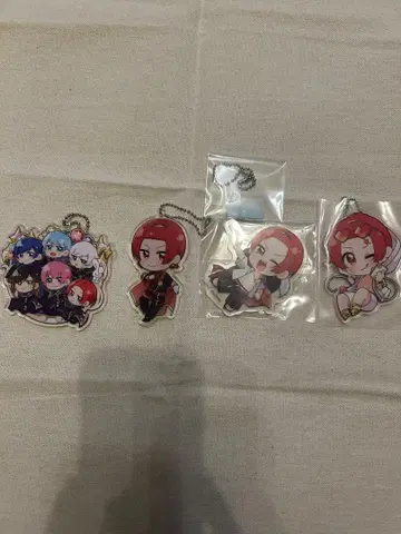 이레이스 리우라 아크릴 키링 4개