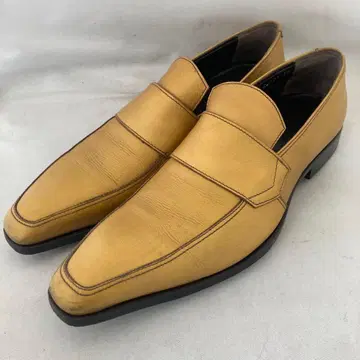 지안니 바르바 로퍼 골드 가죽 밑창