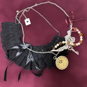 캔디 스트리퍼 목걸이 2점