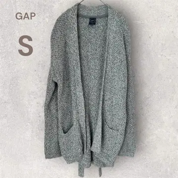 GAP 니트 가디건 롱 기장 포켓 부착 겉옷 루즈핏 캐주얼