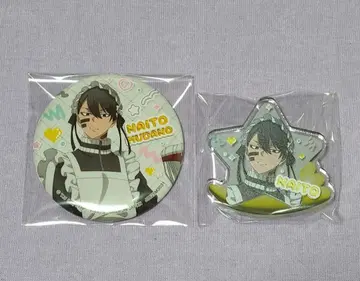 [ 무타노 무진 ] 복숭아 원암귀 저리 메이드 캔뱃지 아크릴 블록