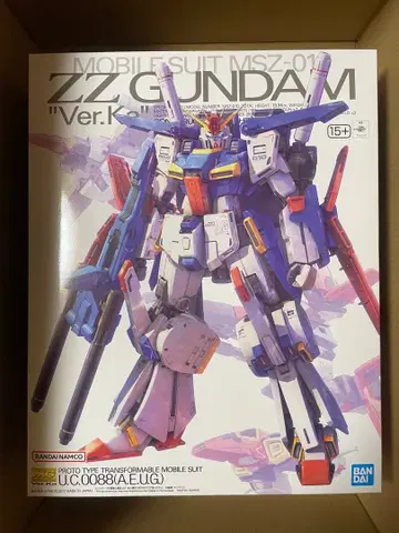 MG 1/100 기동전사 건담 ZZ 더블 제타 건담 Ver.Ka