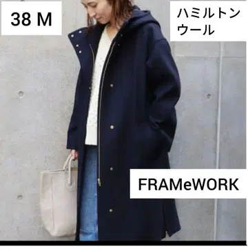 FRAMeWORK 새상품급 해밀턴 푸드코트 38 네이비