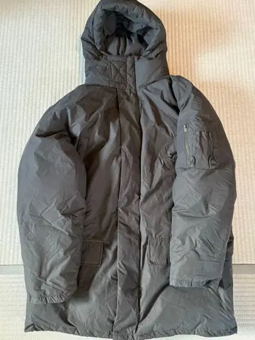 TOMMY HILFIGER 나일론 다운 코트 L 네이비