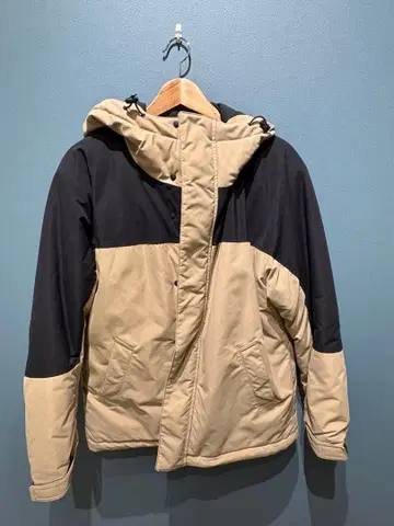 UNITED ARROWS 다운 자켓 L 사이즈 베이지/블랙