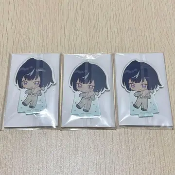 앙스타 사기리 쇼슈 아크릴 스탠드 애니카페 3개 세트