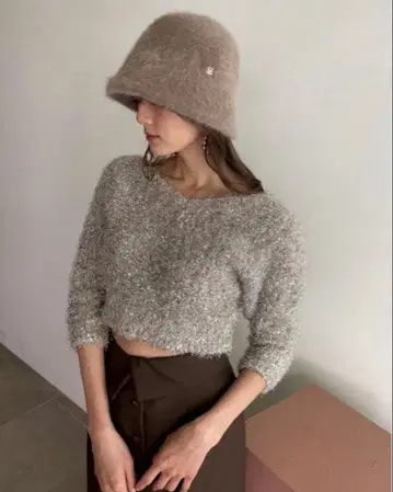 SNIDEL 샤이니 니트 풀오버 Free size 미사용 새상품