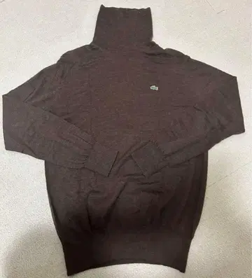 [ 한정 판매 ] LACOSTE 울 터틀넥 스웨터