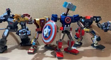 레고 마블 메카 수트 모음