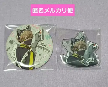 [ 코우고자키 진 ] 토겐안키 저지 메이드 캔뱃지 아크릴 블록