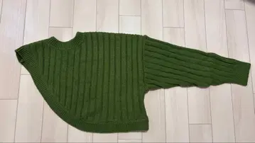 SELECT MOCA 편소매 니트 라이트 그린