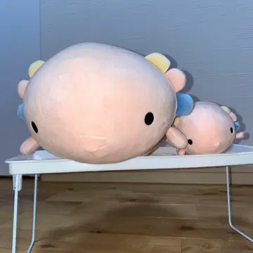 우파루파 부자 2체 세트 둥근 봉제 인형