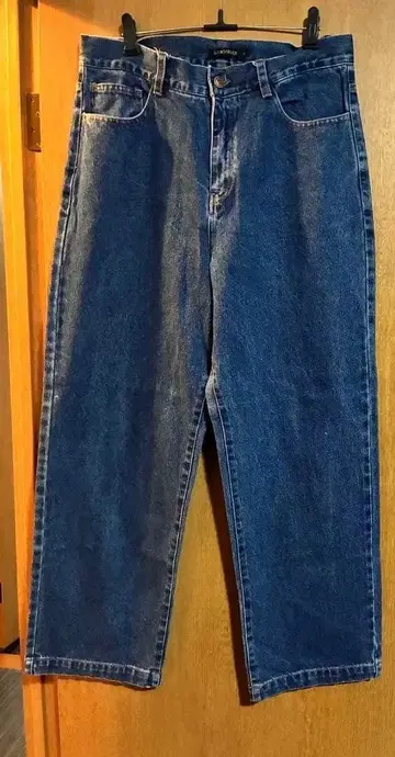 U.S.BOARDER 스트레이트 데님 팬츠