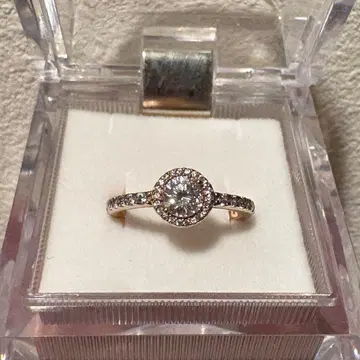 판도라 pandora 반지 핑크 골드