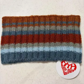 HTH 보더 헤어밴드, 넥워머