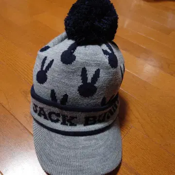 Jack Bunny!! 토끼 패턴 니트 모자