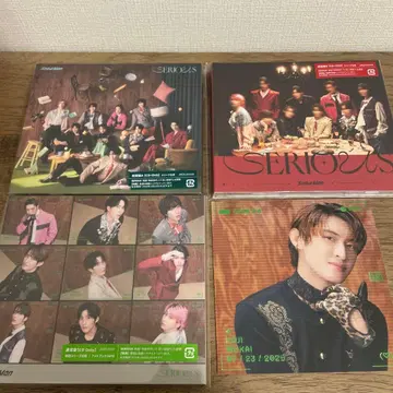 [ 미개봉 새상품 ] SERIOUS 3가지 형태 특전 1종